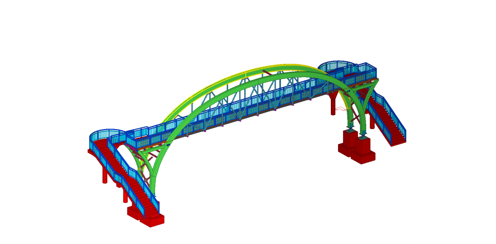 Railway Foot Over Bridge-Chinki Astana