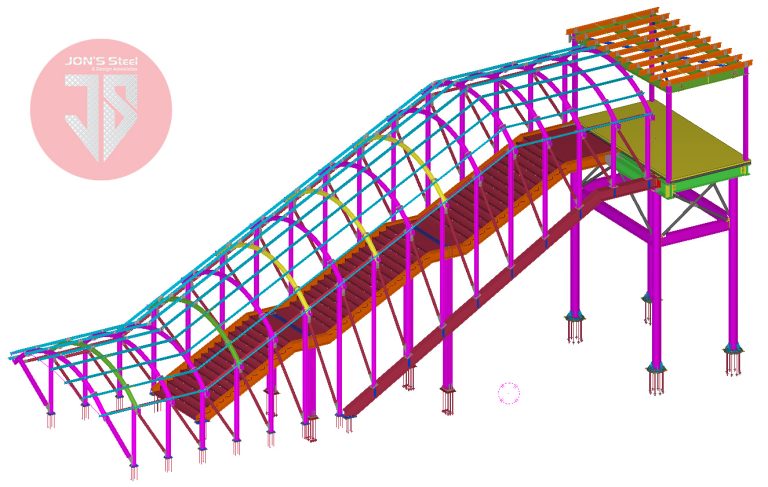 Partial Skywalk-PressClub Station - Plan B