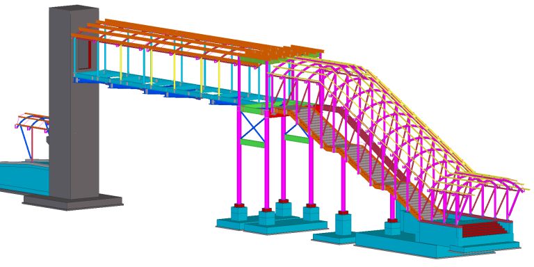 Partial Skywalk-PressClub Station - Plan C