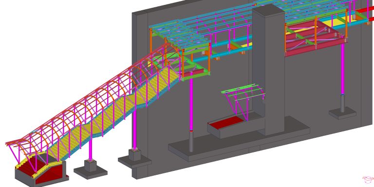 Partial Skywalk-PressClub Station - Plan D Part